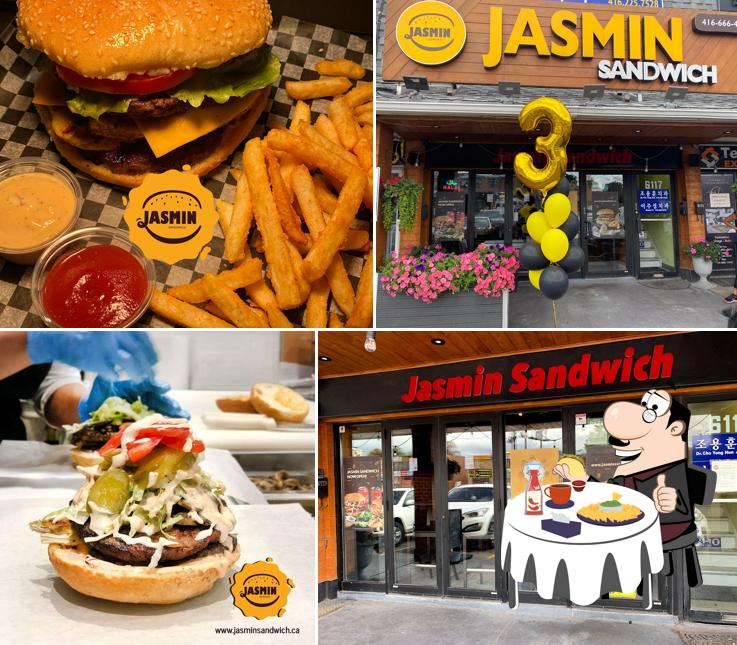 Les hamburgers de Jasmin Restaurant will satisferont différents goûts