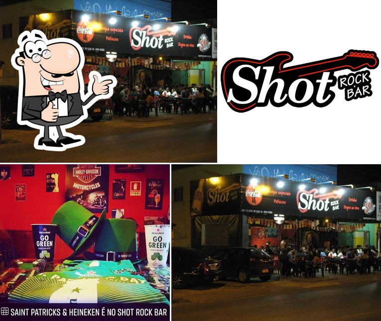 See the pic of Shot Rock Bar