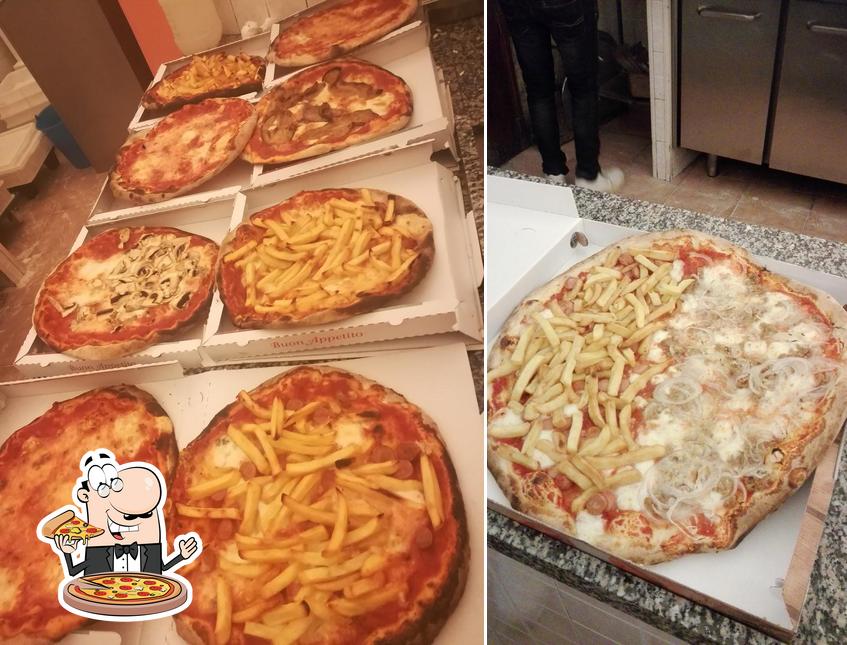 Prenez des pizzas à Pizzeria ai quattro venti