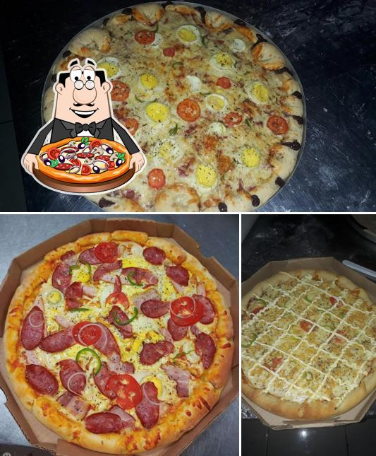 Escolha pizza no MixturAMA Pizza's