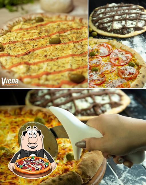 Consiga pizza no Viena Pizzaria - Florianópolis