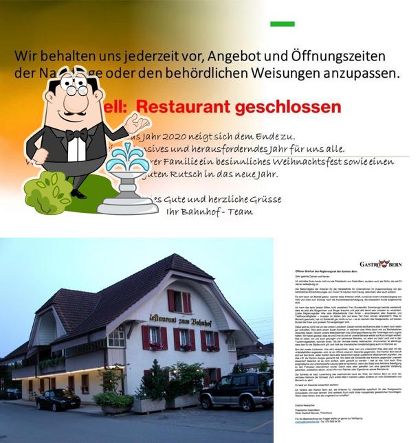 Gli esterni di Restaurant zum Bahnhof