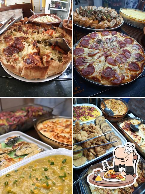 Experimente pizza no Restaurante Casa Roma - Delicias Caseiras