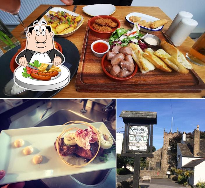 Check out the image depicting food and exterior at The Cavendish Arms