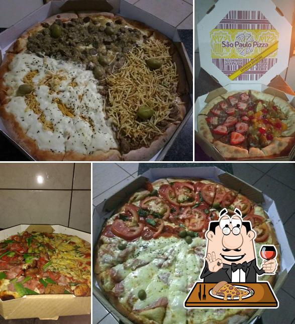 Escolha pizza no Delícia São Paulo Pizza