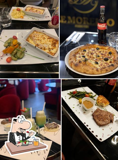 Platos en Le Morello Restaurant halal Paris