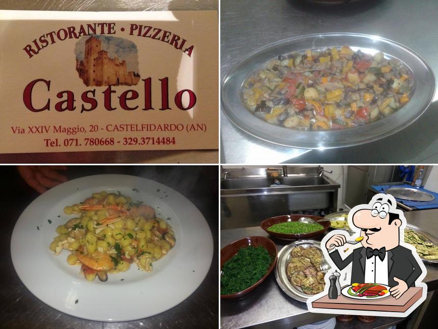 Platti al Ristorante Castello