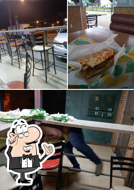 Veja imagens do interior do Subway