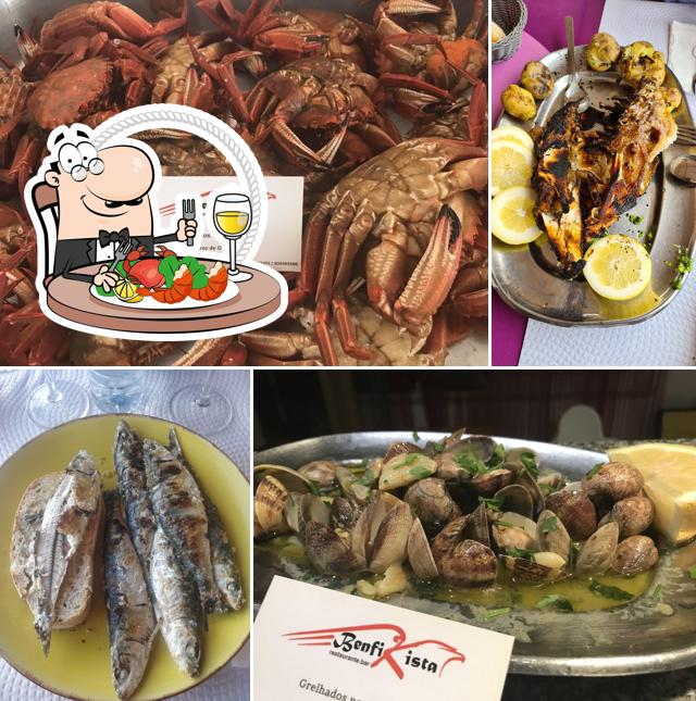Try out various seafood items available at Restaurante BenfiKista - Cascais
