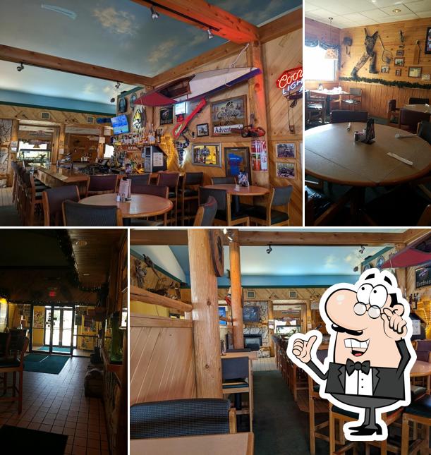 The interior of Adventures Restaurant & Pub