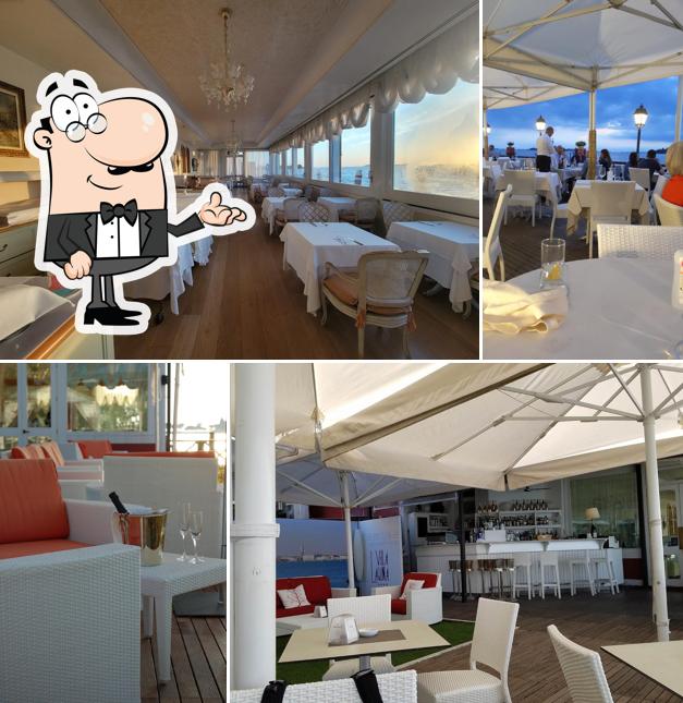 Dai un'occhiata agli interni di Essentiale Restaurant & Lounge Bar at Hotel Villa Laguna