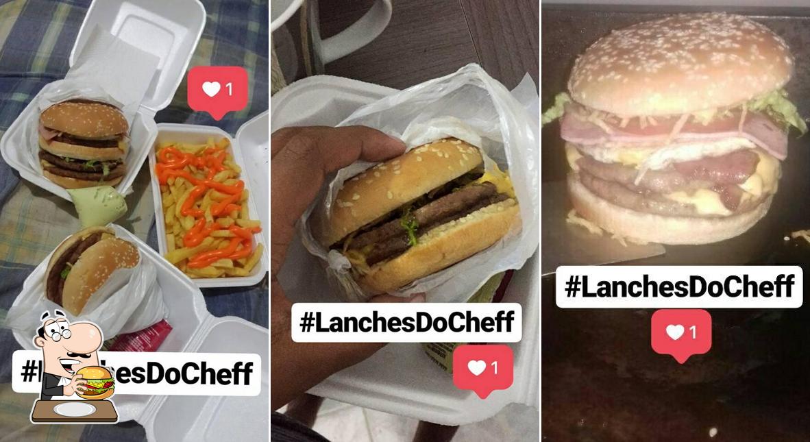 Hambúrguer em Lanches Do Cheff