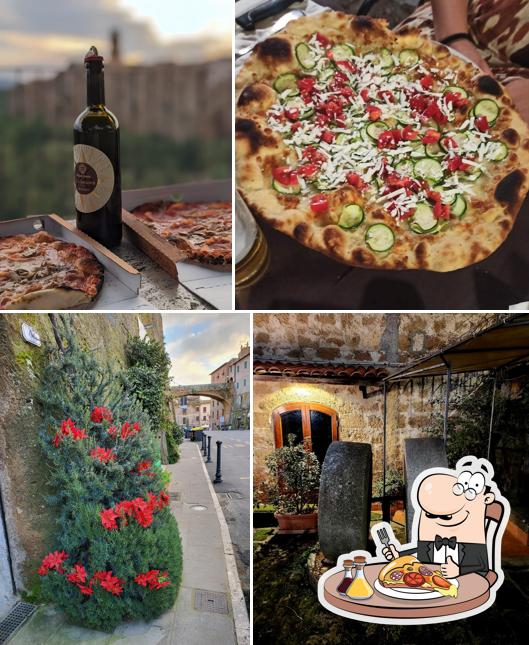 A Pizzeria La Terrazza in campagna, puoi provare una bella pizza