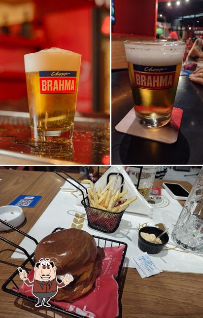 Platos en Estação Chopp Brahma - Tubarão