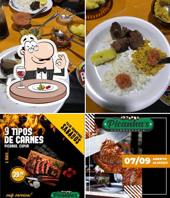 Comida em Picanha s churrascaria