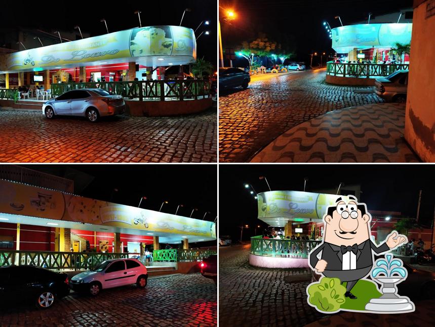 O exterior do Pizzaria do Louro