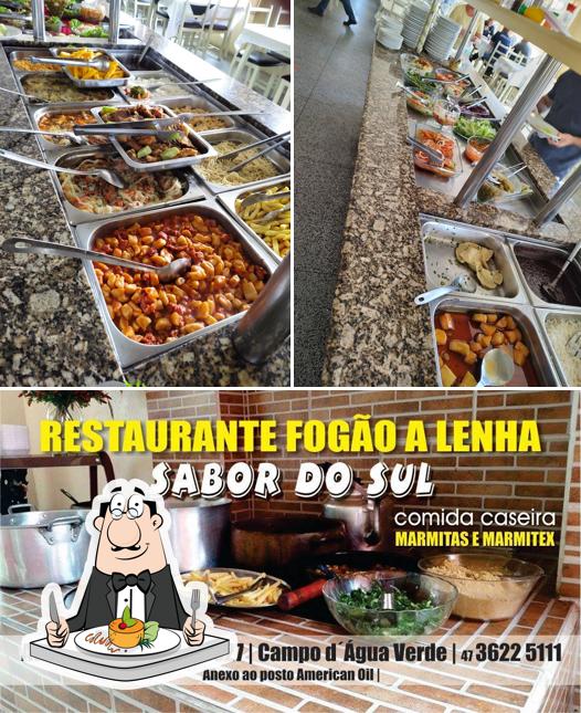 Platos en Churrascaria Sabor do Sul