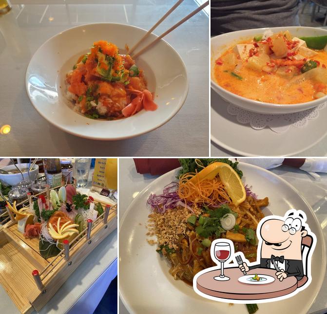 Platos en Karen Thai & sushi restaurant DBA Nola's Thai Cuisine