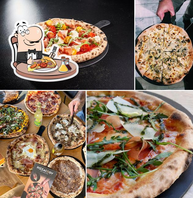 Try out various kinds of pizza