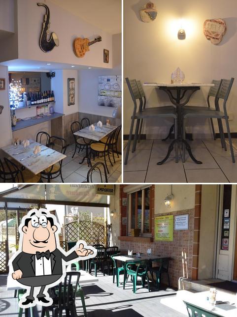 L'intérieur de Restaurant Pizzéria La Cambuse