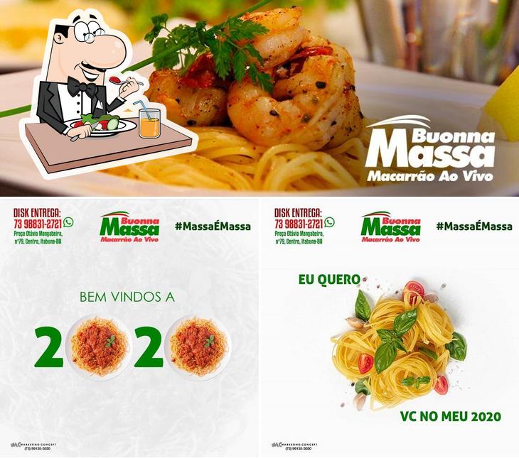 Comida en Buonna Massa