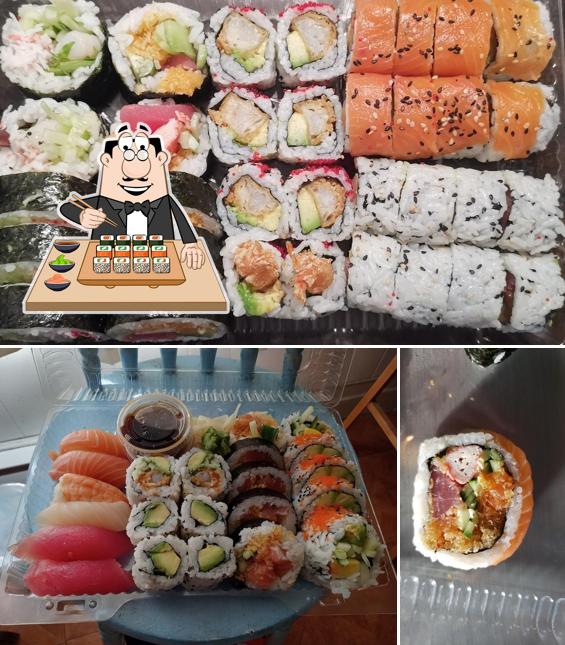 Choisissez de nombreuses options de sushi