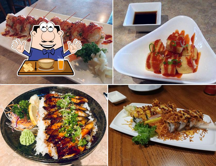 Еда в "Tokyo Hon Sushi"