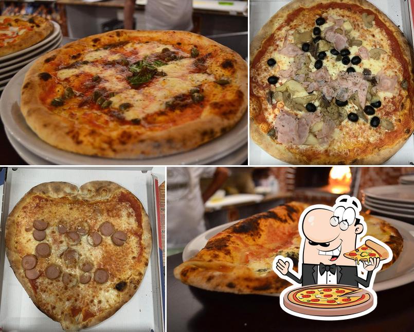 Prenditi tra le svariate varianti di pizza