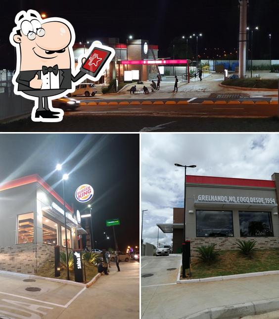 O exterior do Burger King Drive Thru