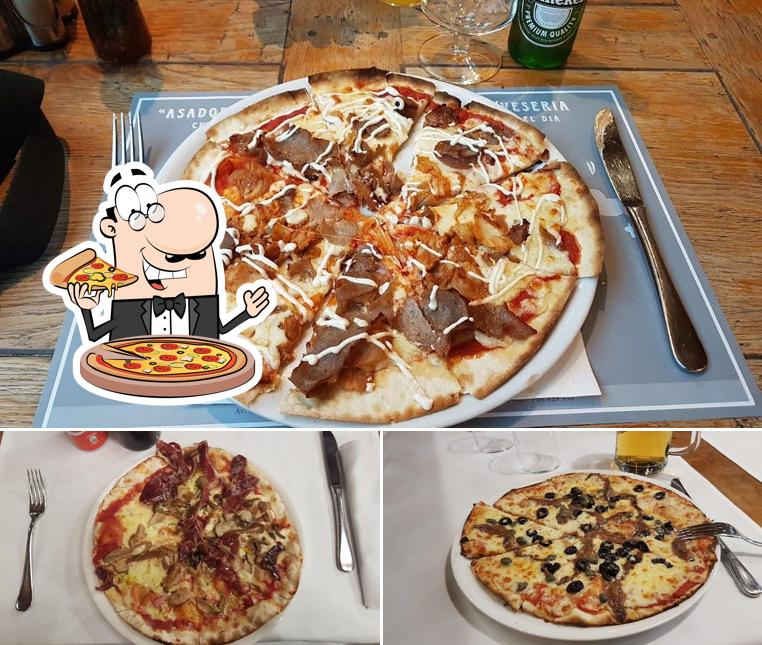 Choisissez des pizzas à Restaurant Mama Maria Andorra