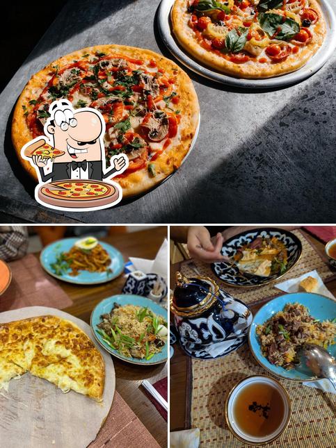 Prueba una pizza en Chayhana Ay-Vai