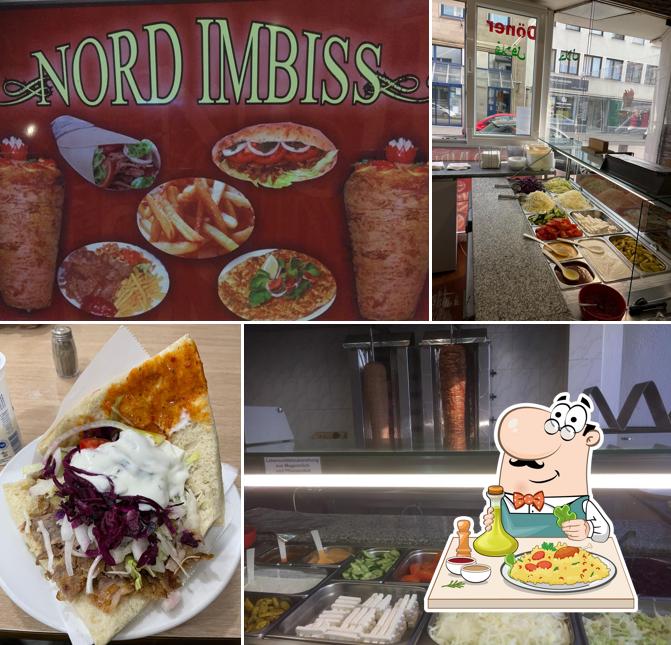 Еда в "Nord Imbiss"