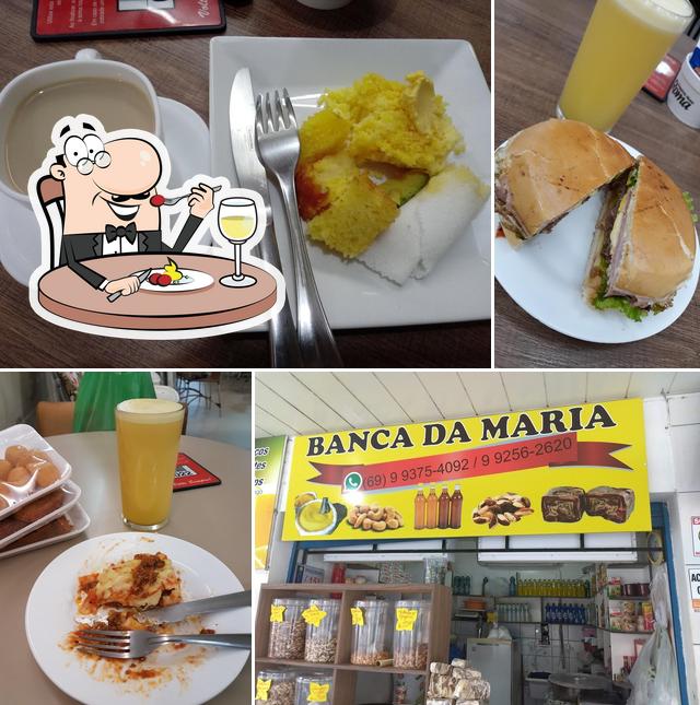 Comida em Panificadora Nova Roma