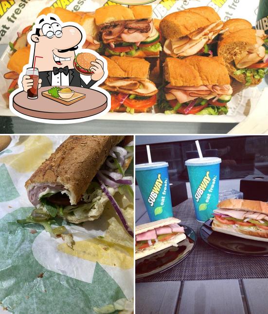 Essayez un hamburger à Subway