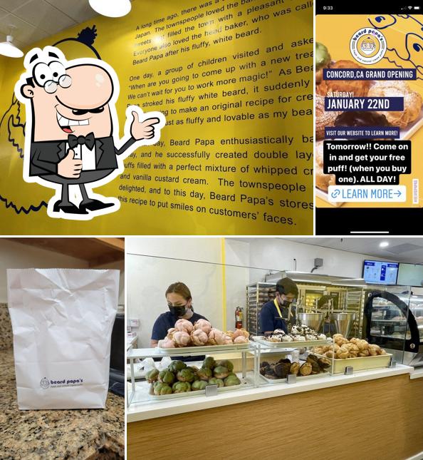 Look at the pic of Beard Papa's Concord