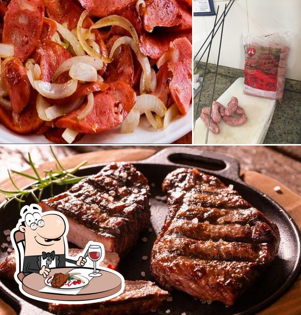 Prove pratos de carne no Restaurante X-GRILL