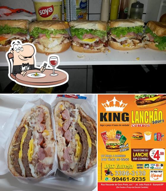 Comida em King Lanchão delivery Sumaré SP