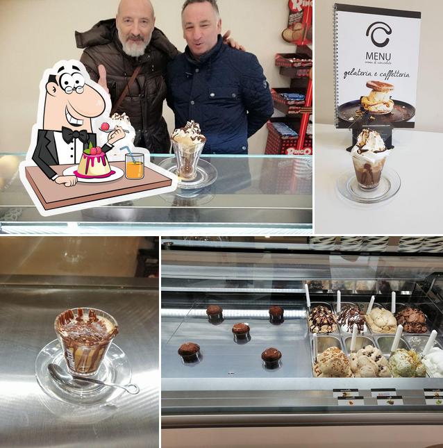 Crema & Cioccolato di Carbone Antonio serve un'ampia selezione di dolci