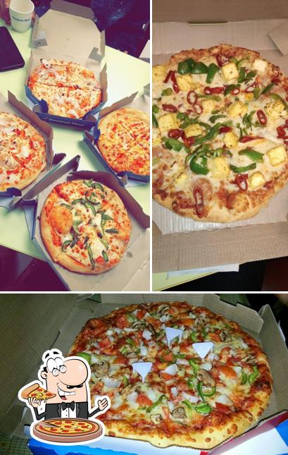 Order pizza at Domino's Pizza