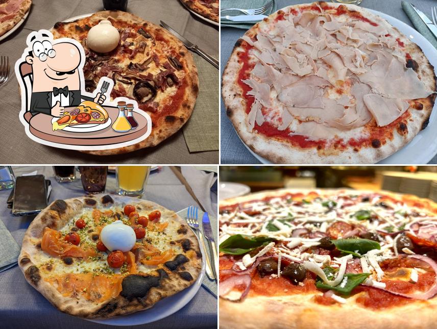 A Pizzeria Ristorante Galeone D'Oro, puoi ordinare una bella pizza