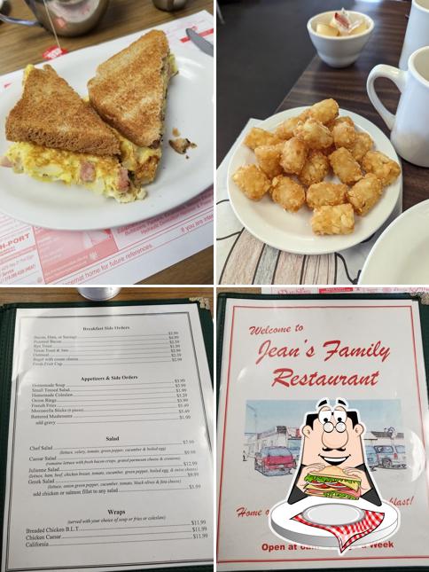 Grab a sandwich at Jean's Family Restaurant