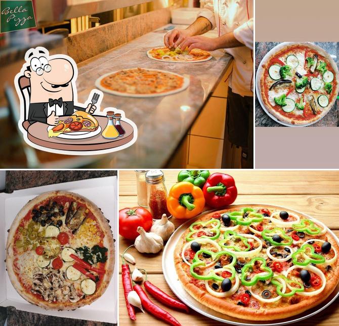 Essayez des pizzas à Bella Pizza Delivery Service