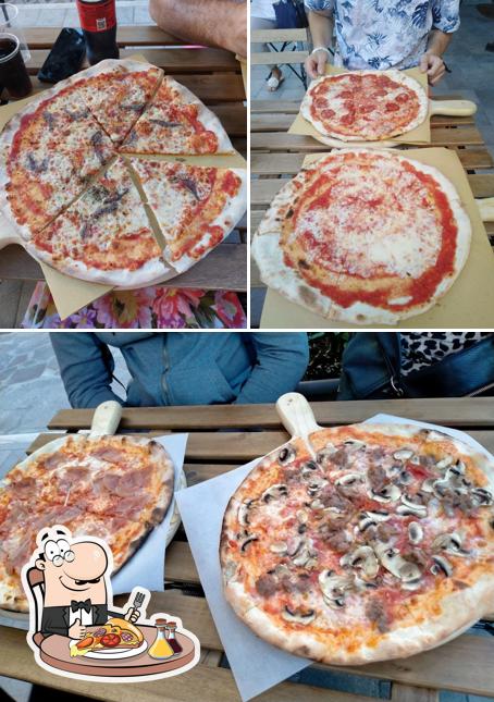 A Pizzeria Bufalotta, puoi goderti una bella pizza