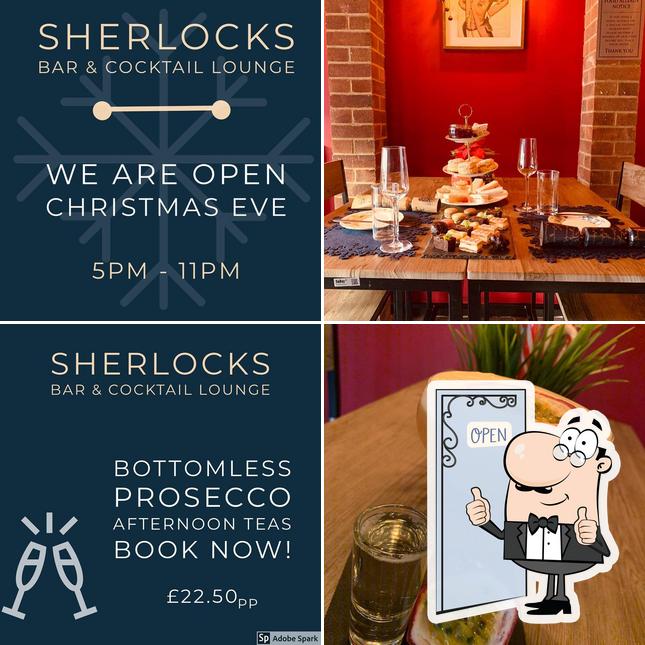 Look at the image of Sherlocks Bar & Cocktail Lounge