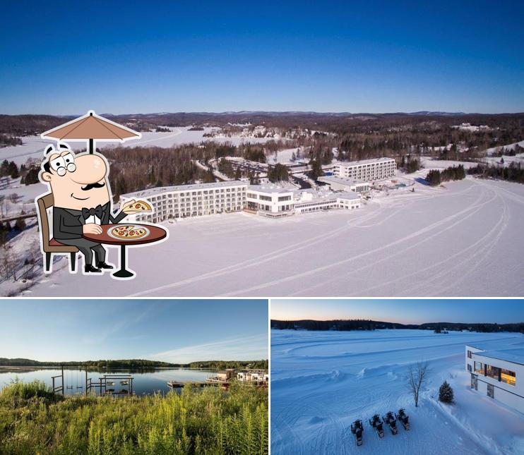 Jetez un coup d’œil à quoi ressemble Estérel Resort à l'extérieur