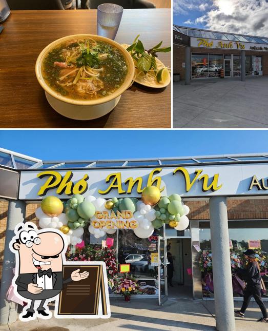 Entre los distintos productos que hay en Pho Anh Vu también tienes exterior y comida