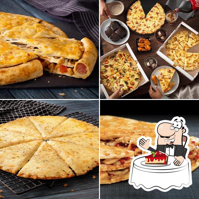 Debonairs Pizza sert une éventail de desserts