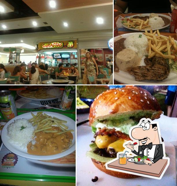 Comida em Giraffas Shopping Buritis