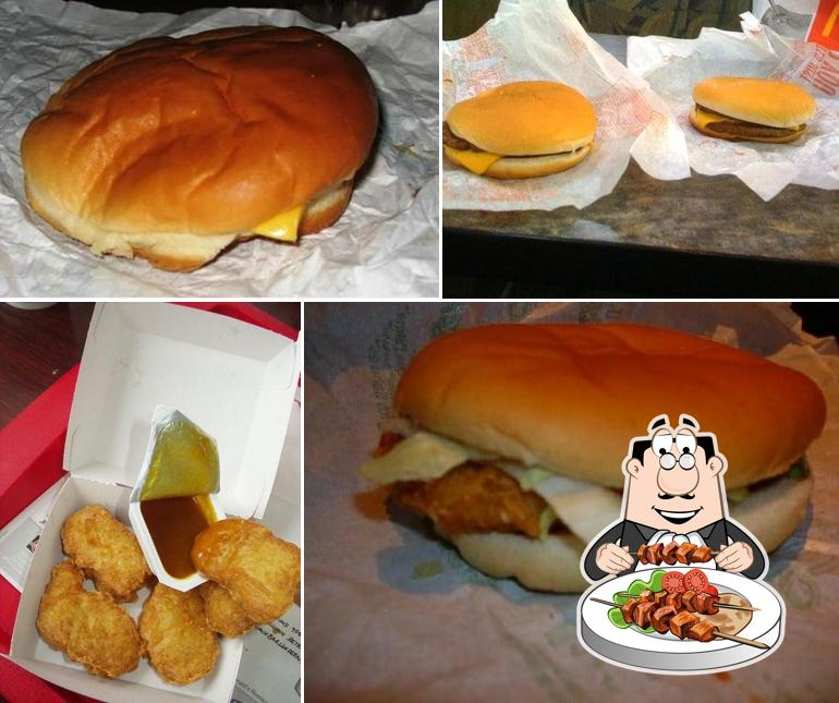 Nourriture à McDonald's Restaurant