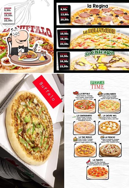 Essayez des pizzas à Pizza Time Vaujours